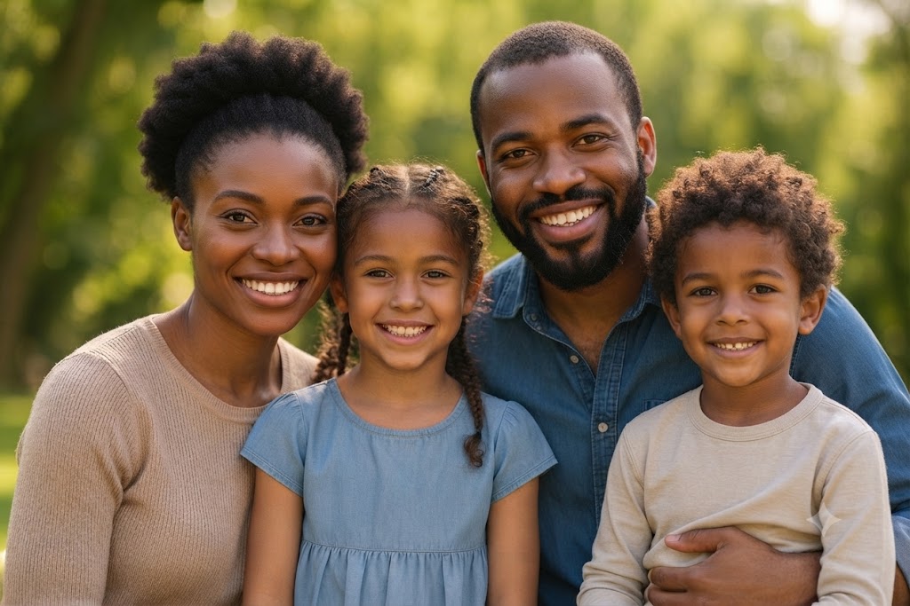 A family protected by EMAGINET cover